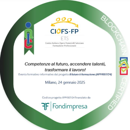 Il futuro è formazione campagna territoriale informativo-formativa